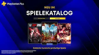 10 neue Spiele bei PS Plus Extra und Premium im September 2026