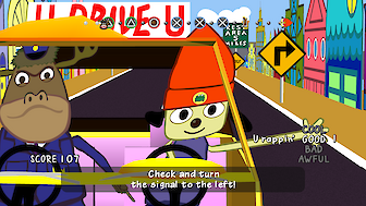 Screenshot von PaRappa The Rapper Remastered