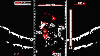 Screenshot von Downwell