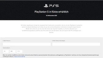 Sony eröffnet PlayStation 5 Teaser Webseite