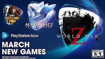 World War Z, Ace Combat 7, InFamous und Superhot sind die neuen PS Now Spiele im März 2021