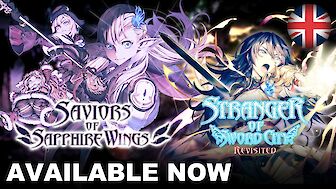 DRPG Doppelpack Saviors of Sapphire Wings und Stranger of Sword City Revisited für Nintendo Switch und PC veröffentlicht